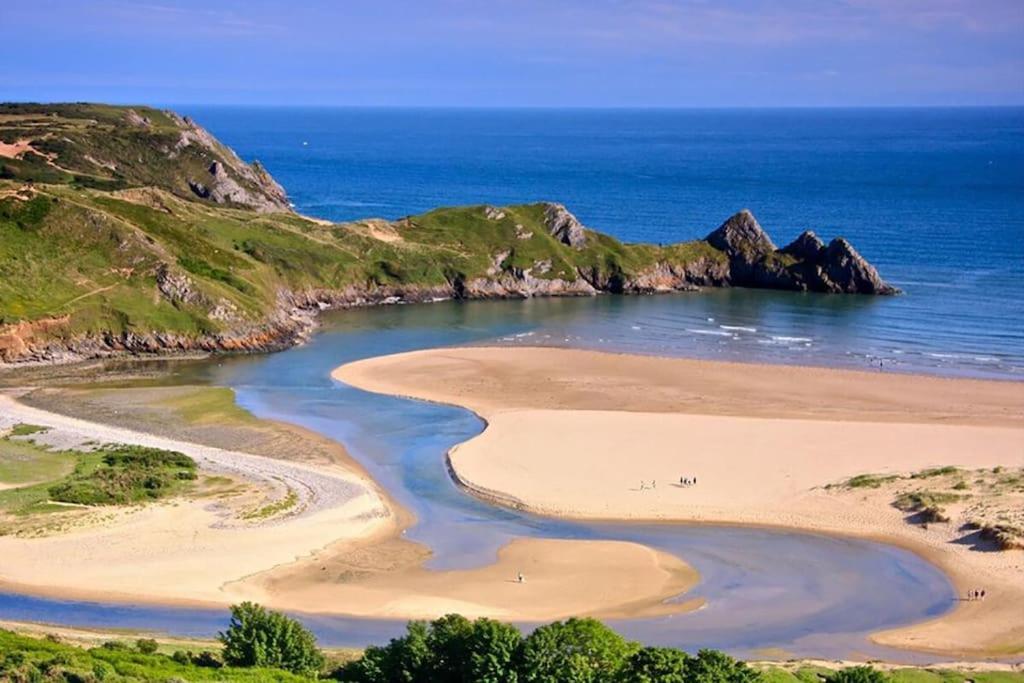 Ocean Breeze, Gower Holiday Village. Allows Dogs Swansea Exterior foto