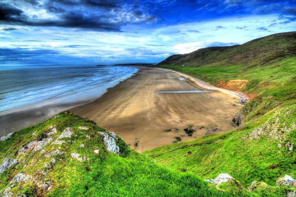 Ocean Breeze, Gower Holiday Village. Allows Dogs Swansea Exterior foto
